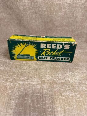 Vintage Reed's Rocket Model R-300 America's Finest Nut Cracker Silver